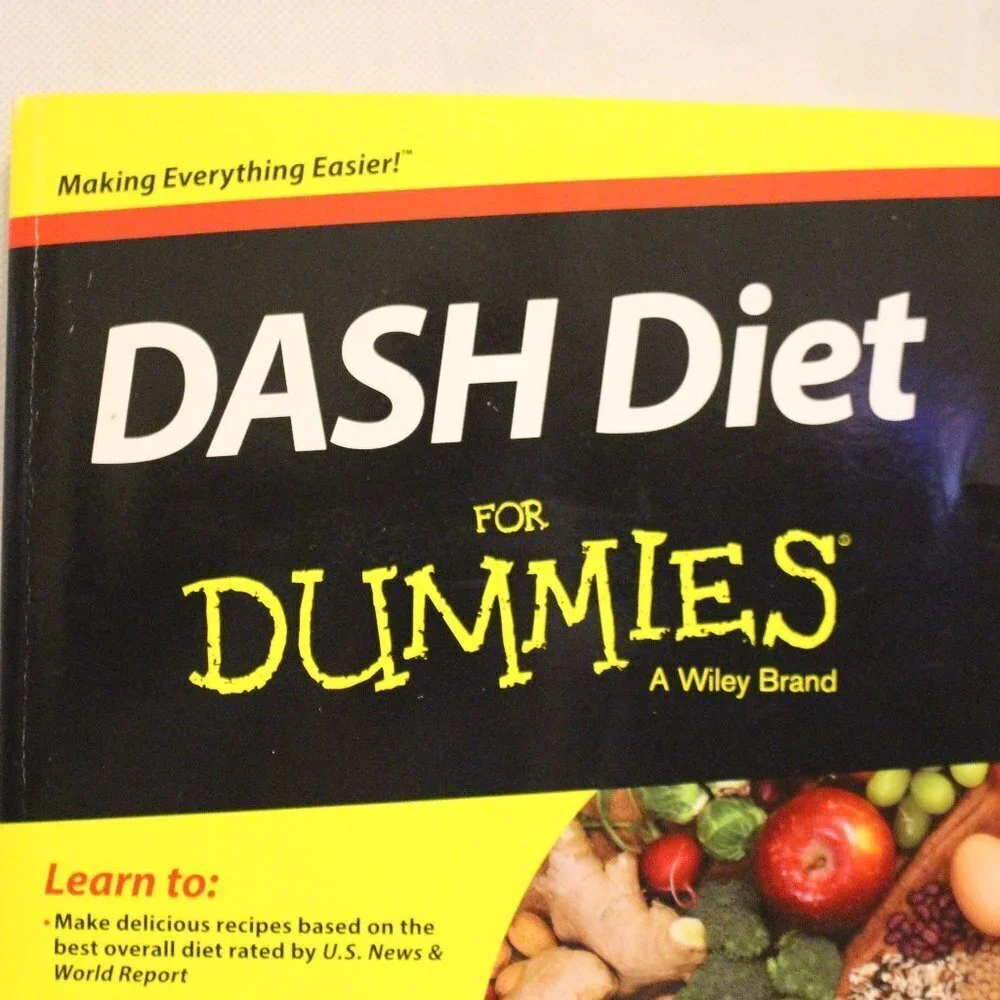 DASH Diet for Dummies by Sarah Samaan Recipe Cook Book Weight Loss